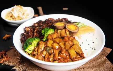 Brother Lu's braised pork rice